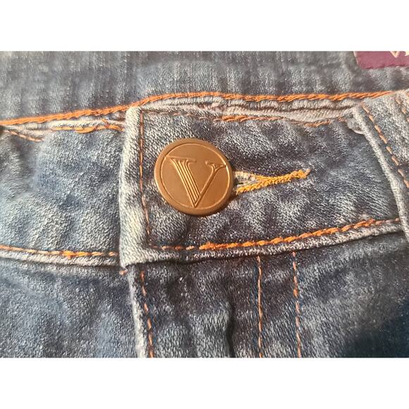 Vigoss denim blue jean cutoff shorts - 7 - Picture 2 of 8